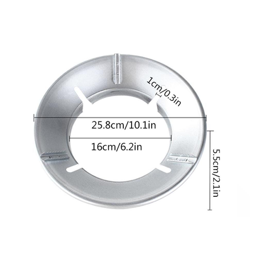 One-piece Wind Shield Bracket Gas Stove Windproof Energy Saving Cooktop Drip Pan For LPG Cooker Kitchen Large And Small Pots