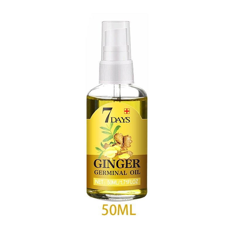 Ginger Hair Growth Products Fast Growing Hair Essential Oil Beauty Hair Care Prevent Hair Loss Oil Scalp Treatment For Men Women