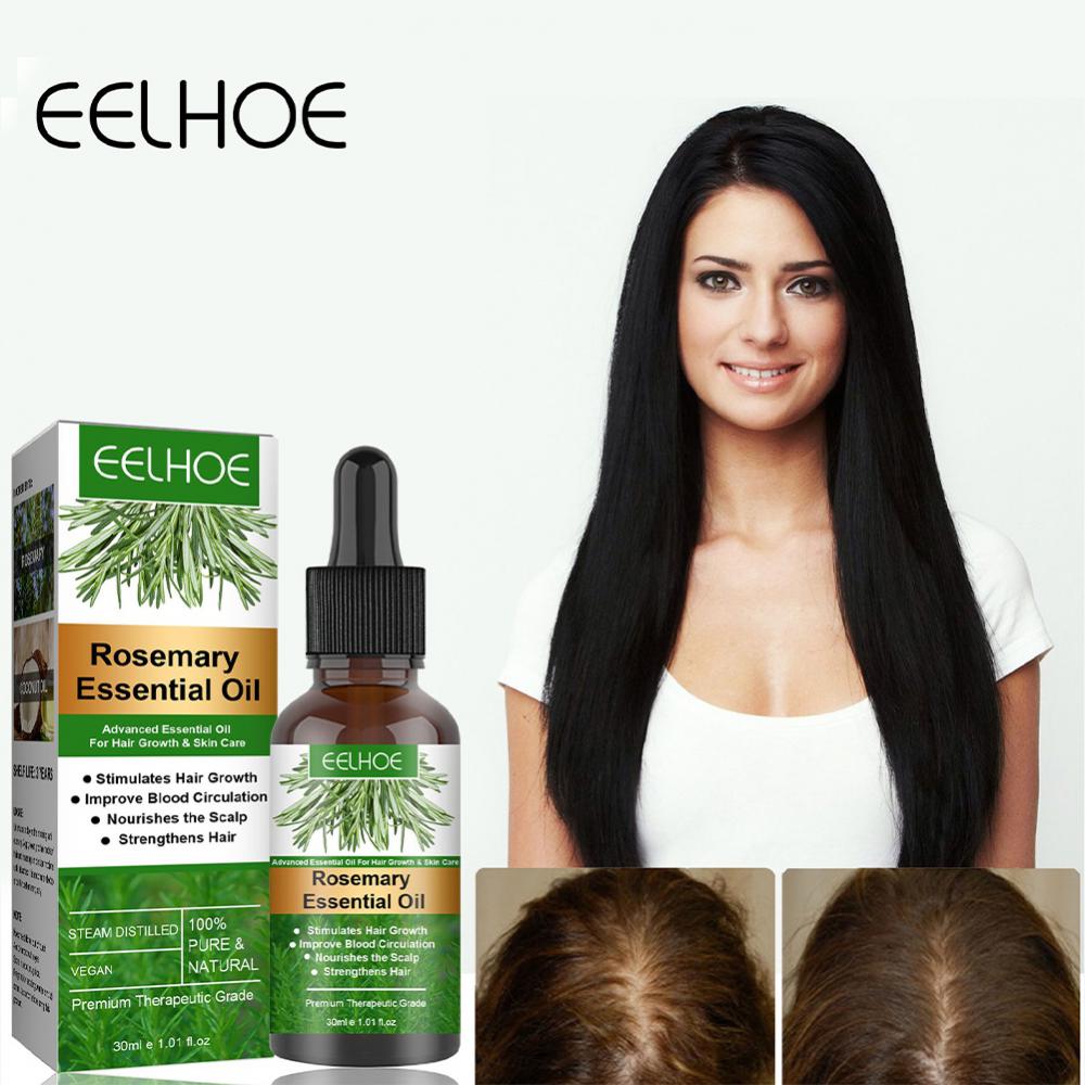 Rosemary Hair Care Essential Oil Anti-frizz Growth Hairs Smooth Serum Hair Oil Anti Hairs Loss New Treatments Hair Beauty