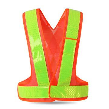 HI VIS Reflective Vest Safety Vest With Adjustable Elastic Hook&loop Construction Waistcoat Running Walking Jogging Cycling