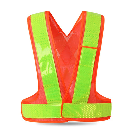 HI VIS Reflective Vest Safety Vest With Adjustable Elastic Hook&loop Construction Waistcoat Running Walking Jogging Cycling