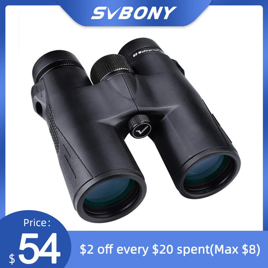 SVBONY Bird Watching Telescope SV47 Powerful Binoculars 8x32/8x42/10x42 Professional IPX7 Waterproof camping equipment Survival