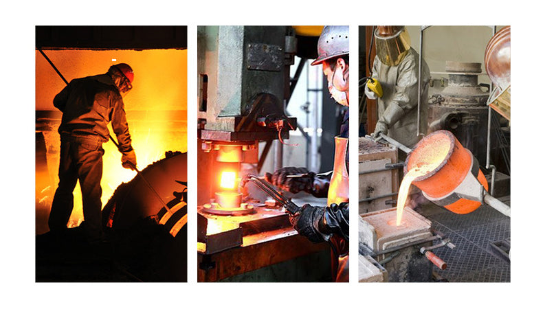 Heat Insulation 1000°C Aluminum Foil Gloves