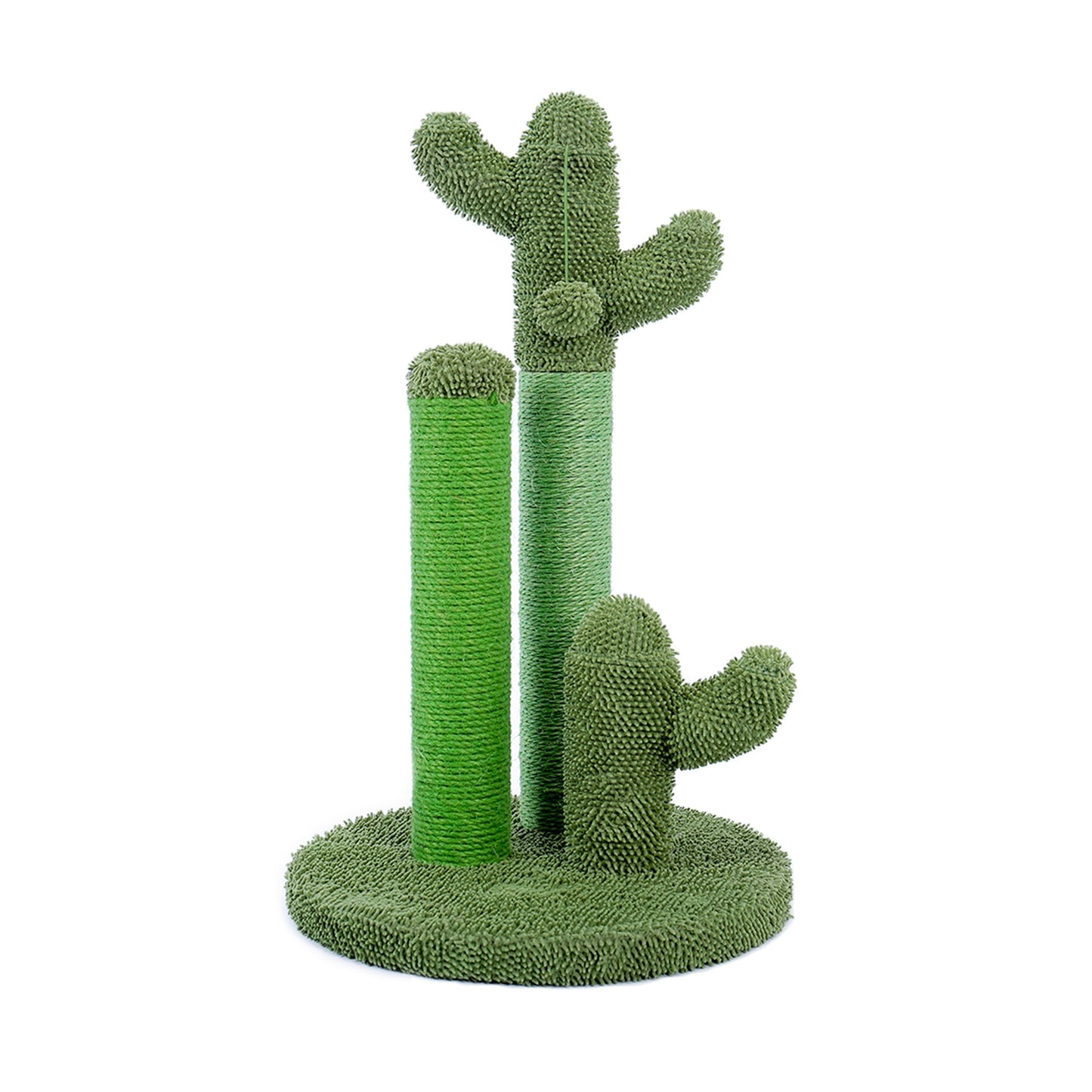 Adequate Cactus Cat Scratching Post with Sisal Rope Cat Scratcher Cactus for Young and Adult Cats climbing frame