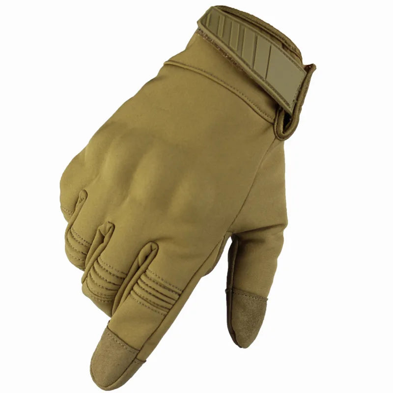 Men's Touch Screen Cold Weather Waterproof Gloves Windproof Winter Warmer Fleece Tactical Military Full Finger Gloves Protective