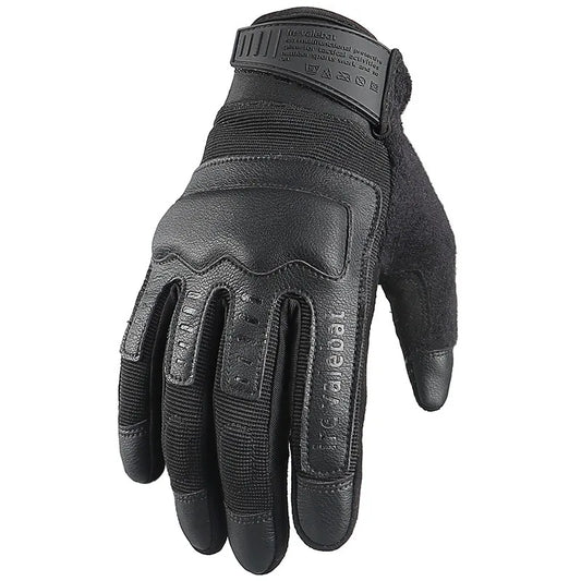 Hard Knuckles Combat Grip Full Finger Touch Rwork Tactical Winter Gloves