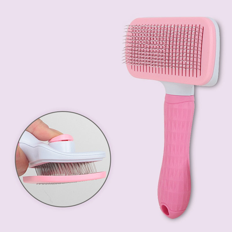 Dog Cat Comb Brush Needle Pet Hair Brush for Puppy Small Dog Hair Remover Pets Beauty Grooming Tool Pet Products Hair Remover