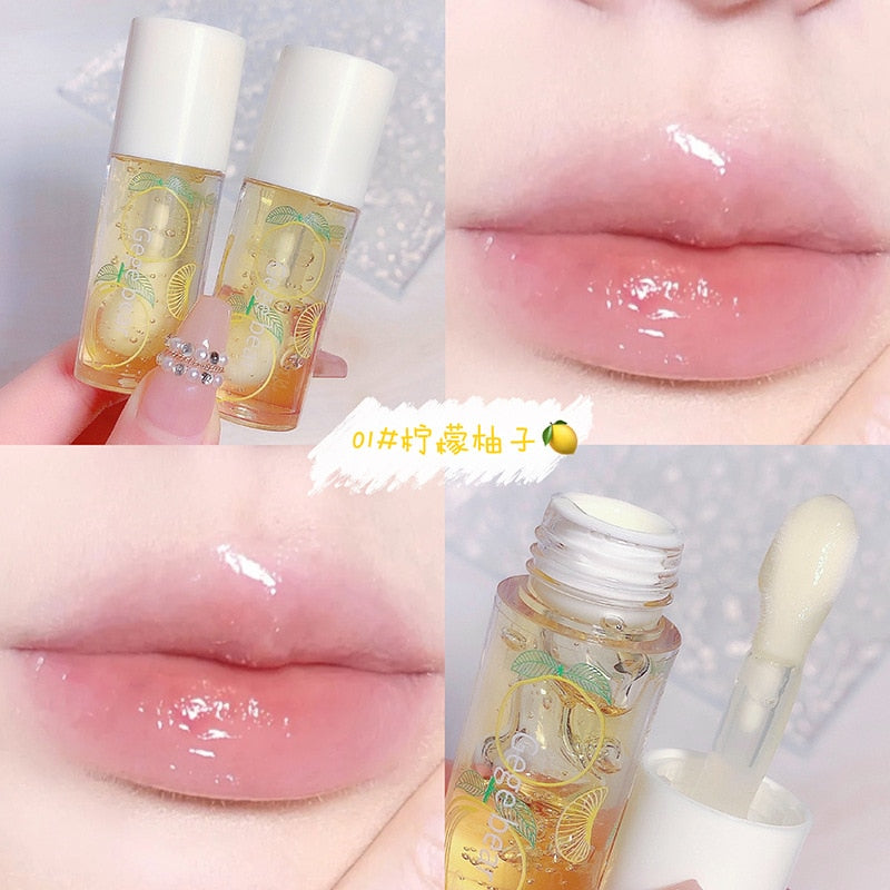 Make Up Korean Makeup Products Beauty Cosmetics Lip Ink Gloss Labial Lips Moisturizer Jelly Lipstick Glow Oil Moisturizing Balm