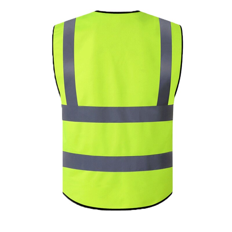 Reflective Waistcoat Safety Vests Reflective Multi Tool Pockets Multi Color Options LOGO Printing