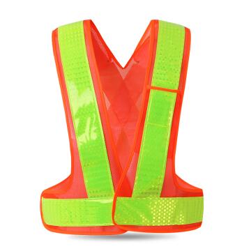 HI VIS Reflective Vest Safety Vest With Adjustable Elastic Hook&amp;loop Construction Waistcoat Running Walking Jogging Cycling