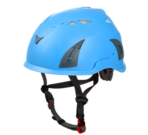 Climbing and Construction Safety helmets w/4-Point Chin Strap CE EN12492