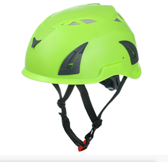 Climbing and Construction Safety helmets w/4-Point Chin Strap CE EN12492