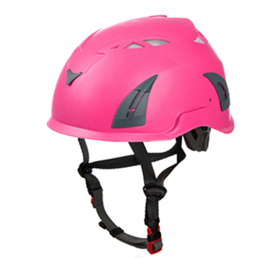 Climbing and Construction Safety helmets w/4-Point Chin Strap CE EN12492