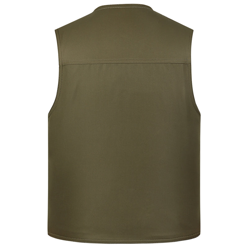 Men Multi-Pocket Work Vest