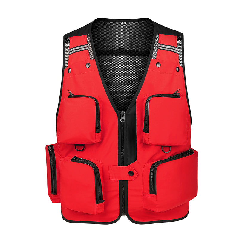 Multiple Pockets Breathable Waterproof Comfortable Vest