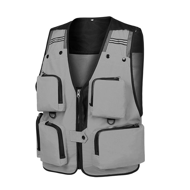 Multiple Pockets Breathable Waterproof Comfortable Vest