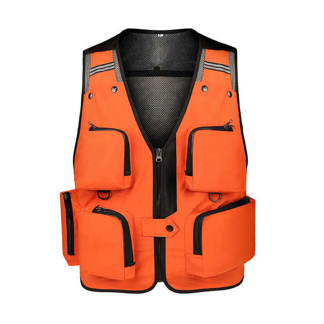 Multiple Pockets Breathable Waterproof Comfortable Vest