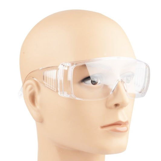 New Safety Glasses Protective Eyewear Clear Lens