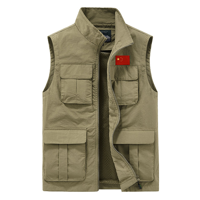 Climbing Hiking Work Sleeveless Vest