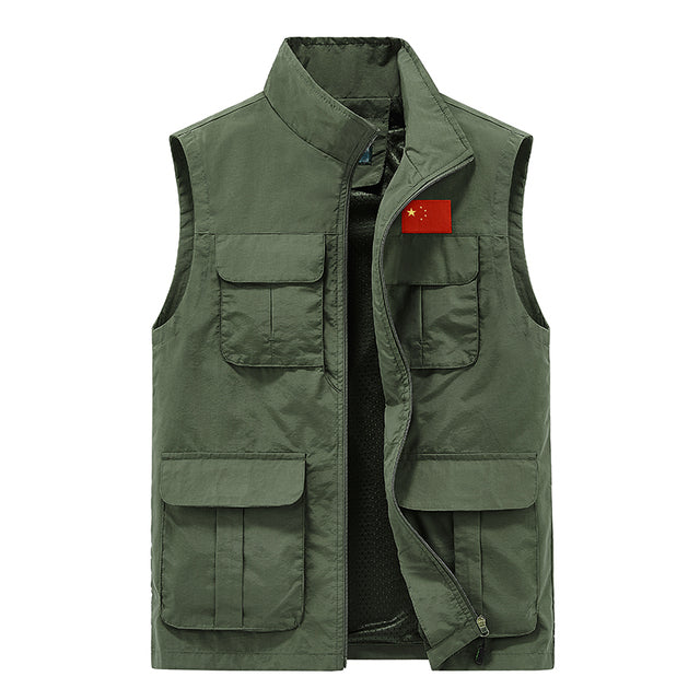 Climbing Hiking Work Sleeveless Vest