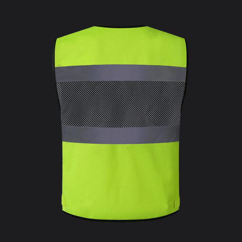 Tops High Visibility Refective Safty Waistcoat For Men