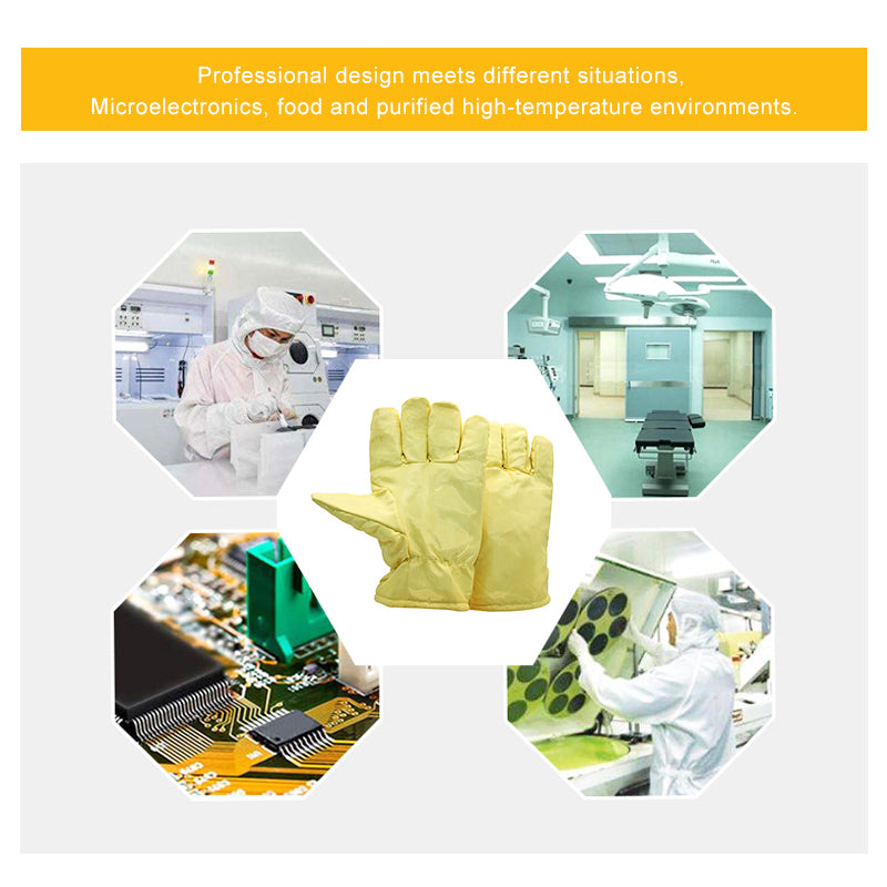 Heat Resistant Factory Workshop Protection Gloves