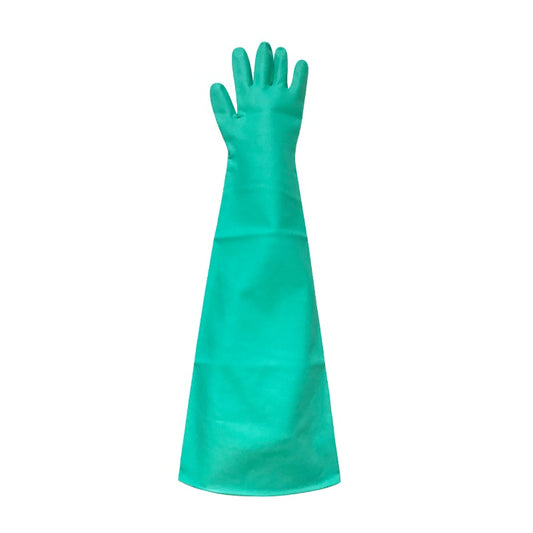 80cm Nitrile Chemical Resistant Gloves