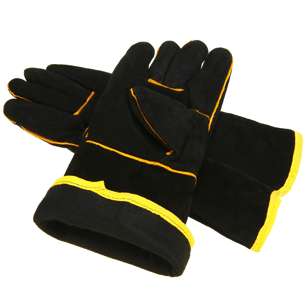 1 Pair Leather Welding Protection Gloves