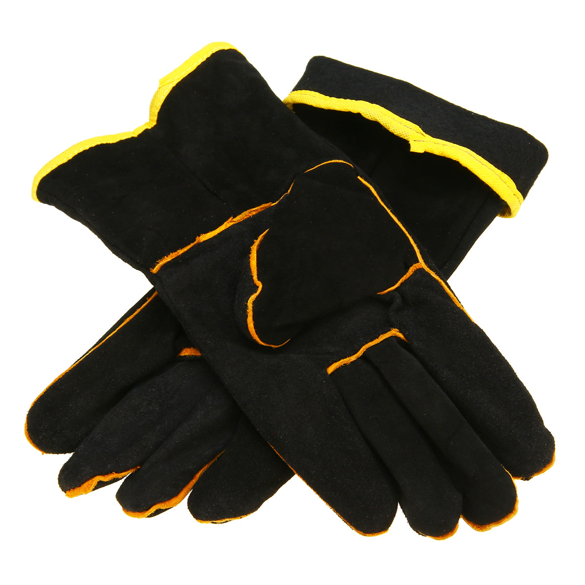 1 Pair Leather Welding Protection Gloves