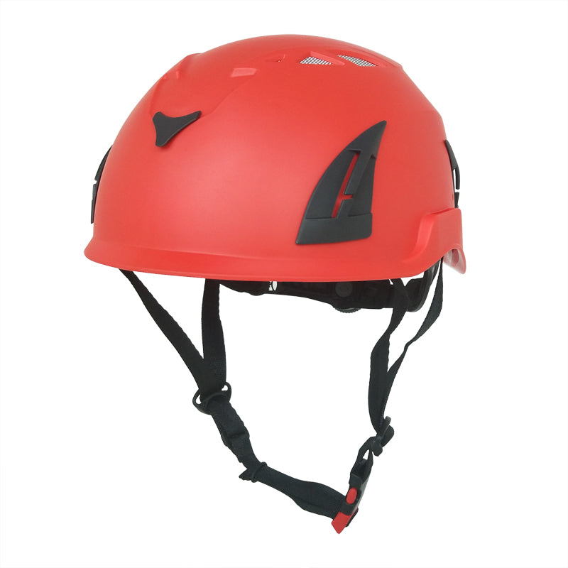 Climbing and Construction Safety helmets w/4-Point Chin Strap CE EN12492