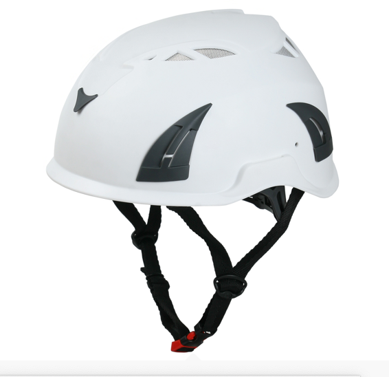 Climbing and Construction Safety helmets w/4-Point Chin Strap CE EN12492